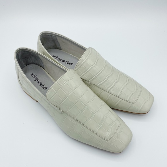 Jeffrey Campbell Marko Croc Embossed Loafer 2025